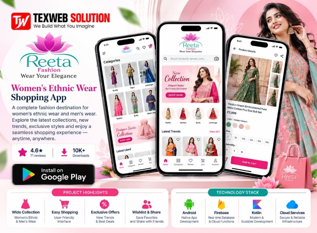 Reeta Fashion : Women's Ethnic Wear & Indian Fashion App