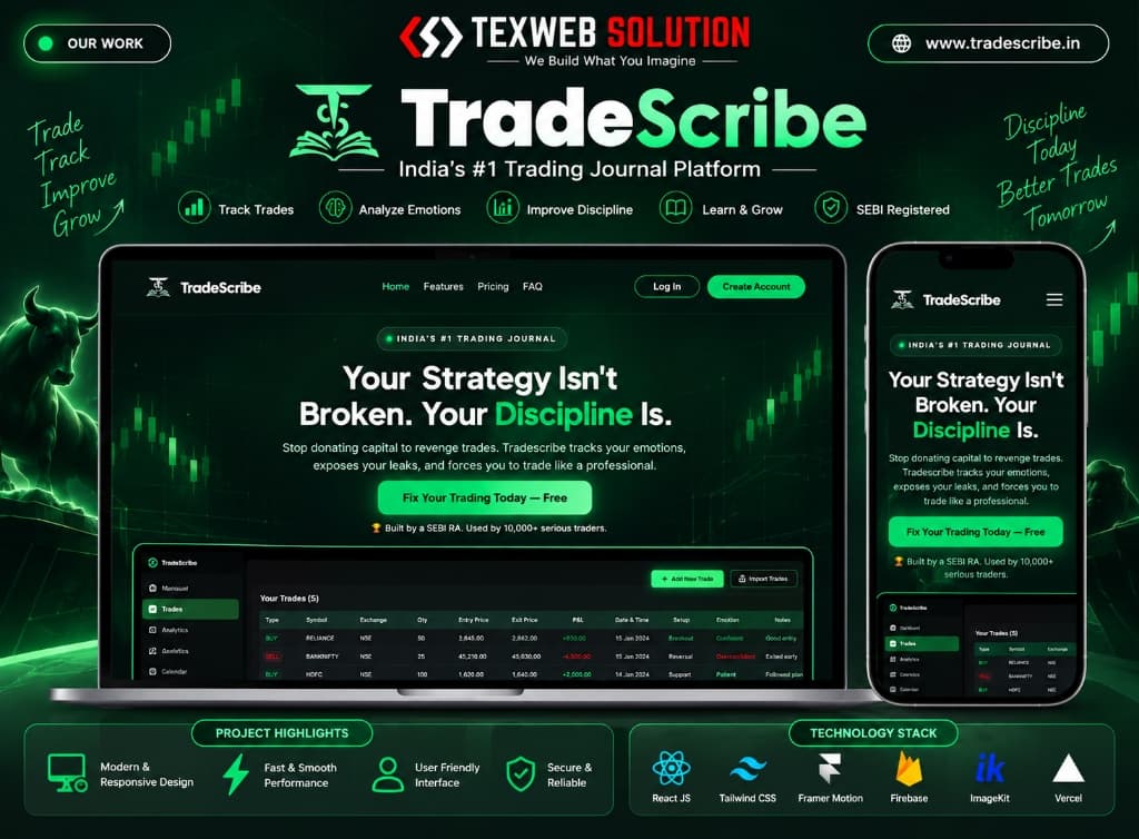 TradeScribe : Trading Journal Platform
